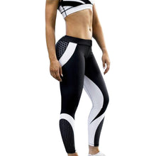 Womens 3D Print  Yoga Skinny Workout Gym Leggings Sports Training Cropped Pants