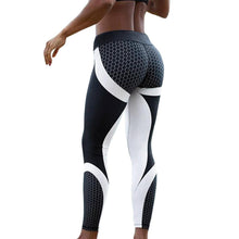 Womens 3D Print  Yoga Skinny Workout Gym Leggings Sports Training Cropped Pants