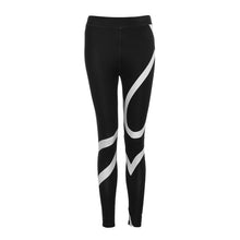 Womens Splice Yoga Skinny Workout Gym Leggings Fitness Sports Cropped Pants