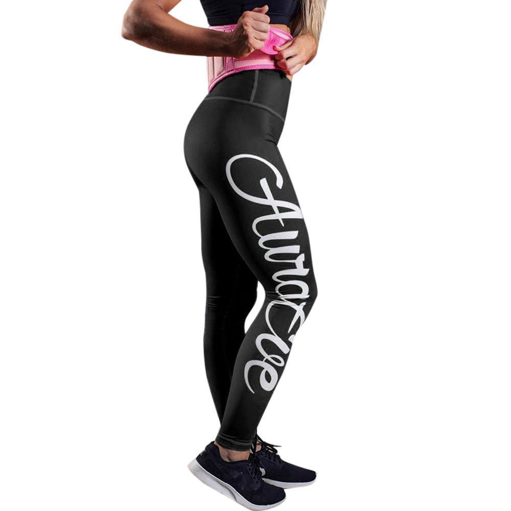 Women's Fashion Workout Leggings Fitness Sports Gym Running Yoga Athletic Pants