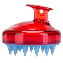 Round Anti-Slip Scalp Massage Comb For Hair Silicone Massage Brush