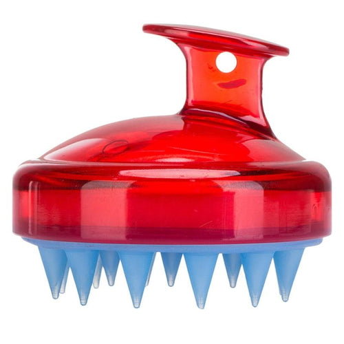 Round Anti-Slip Scalp Massage Comb For Hair Silicone Massage Brush