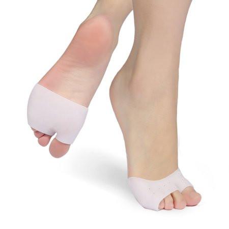 Ball of Foot Cushion Gel Bunion Pads Forefoot Insoles for Metatarsal Support Neuroma Pain Relief