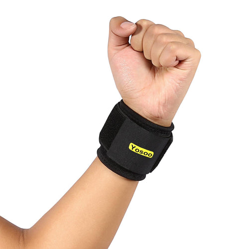 Breathable Neoprene Adjustable Silicon Wrist Support