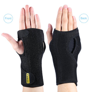 1* Breathable Adjustable Neoprene Wrist Splint Wrist Hand Brace Support Splint Carpal Tunnel Sprain Arthritis Gym for Carpal Tunnel Syndrome