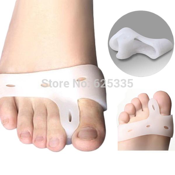 Silicone Gel Foot Fingers Separator | Thumb Valgus Protector for Bunion